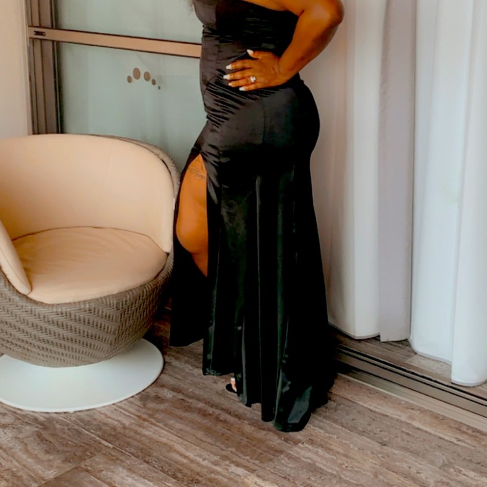 Formal black dress